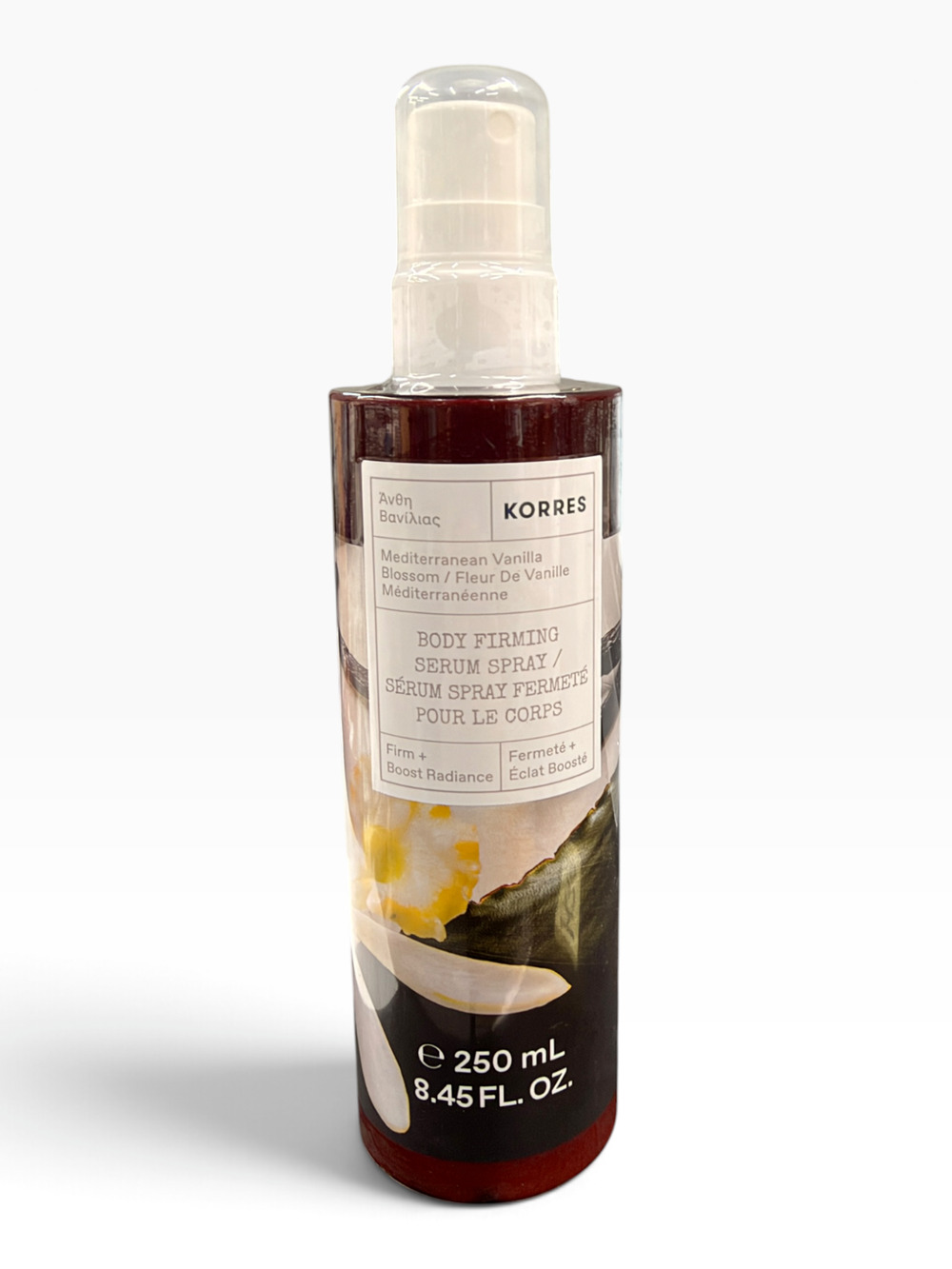 Korres Mediterranean Vanilla Blossom Body Firming Spray 8.45 fl,oz. Sealed